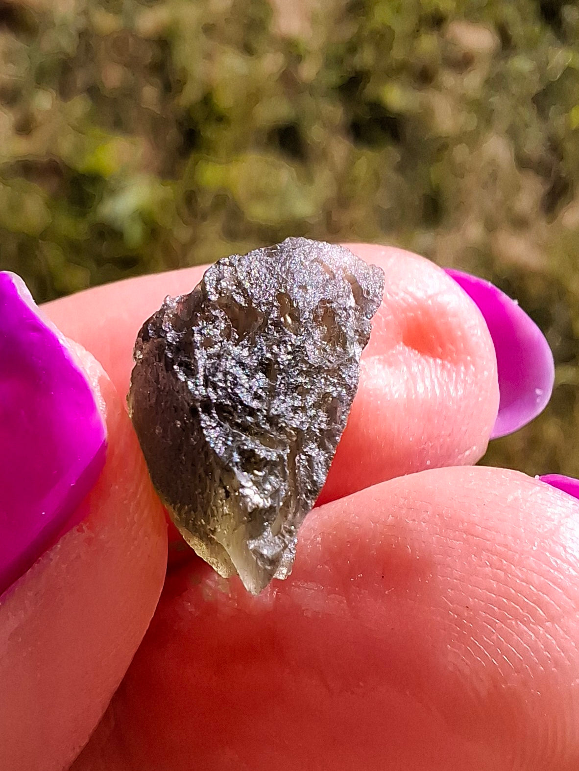 Moldavite Piece, 1.20g, Tektite (Ref: 1440)