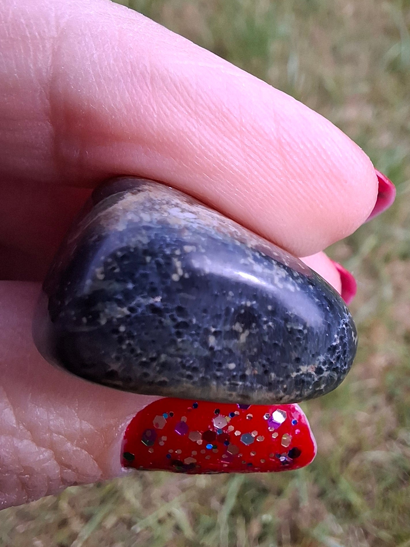 Kambaba Jasper, Tumble Stone, Crystal (Ref: T162)