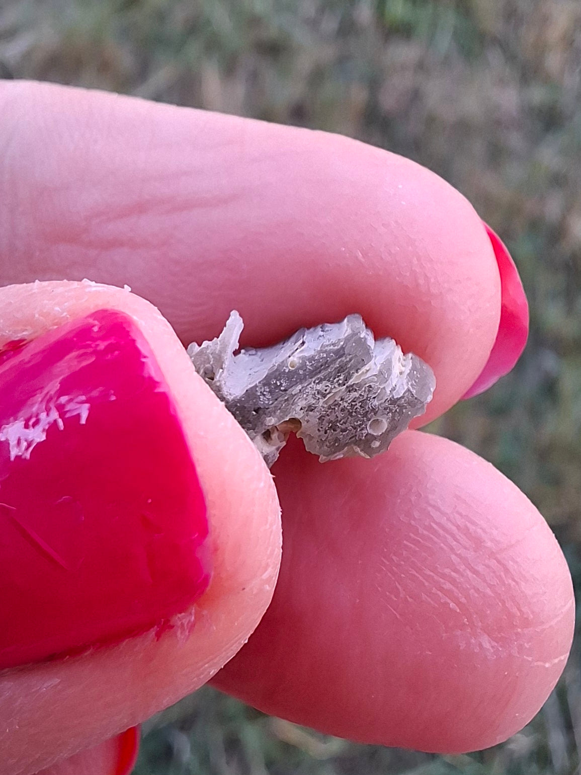 Moldavite Piece, SNOWFLAKE, FROSTED, BRUSNA, 0.62g, Tektite (Ref: 1489)