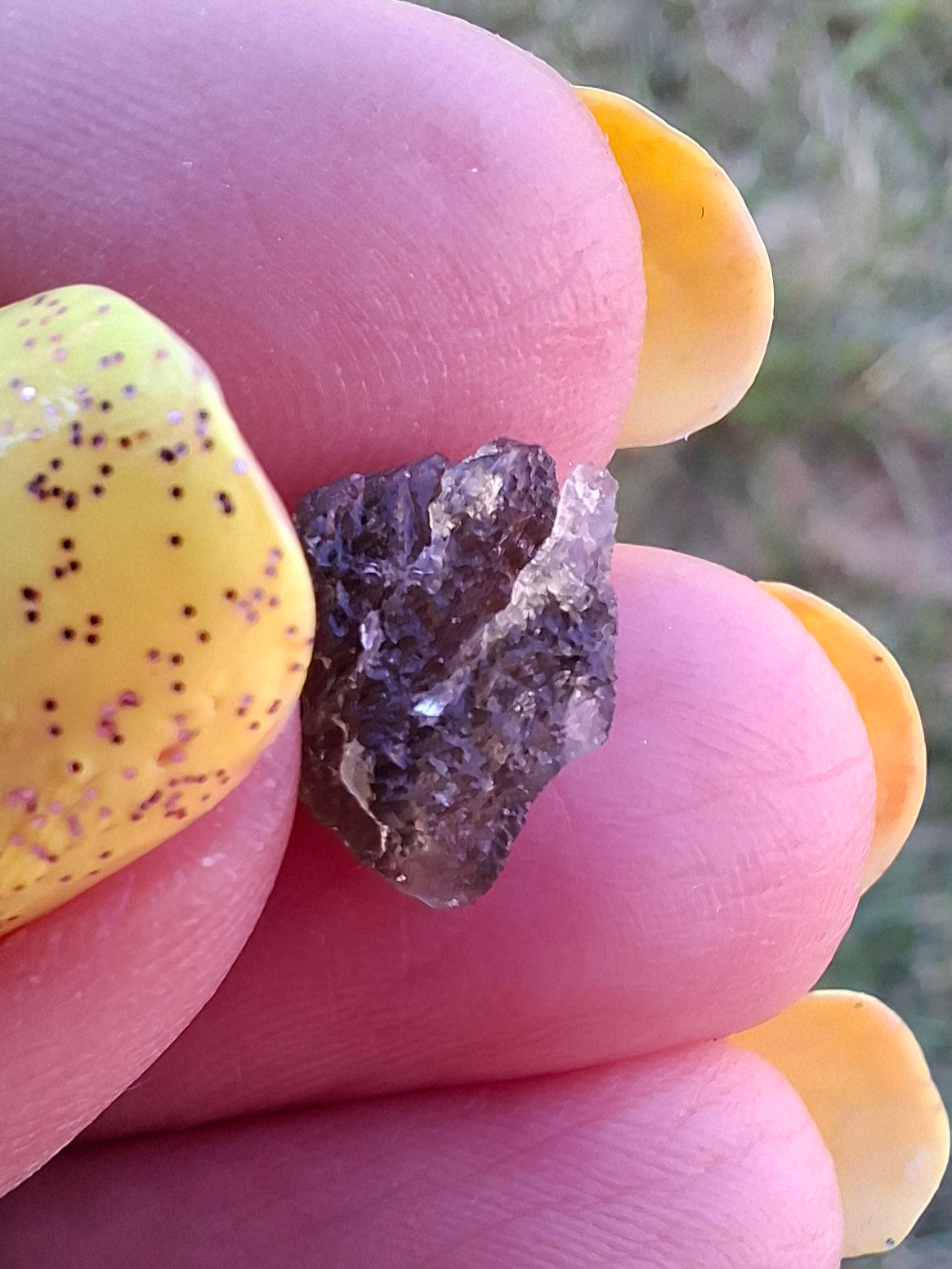 Moldavite small Piece, 0.41g, Tektite (Ref: 1482)