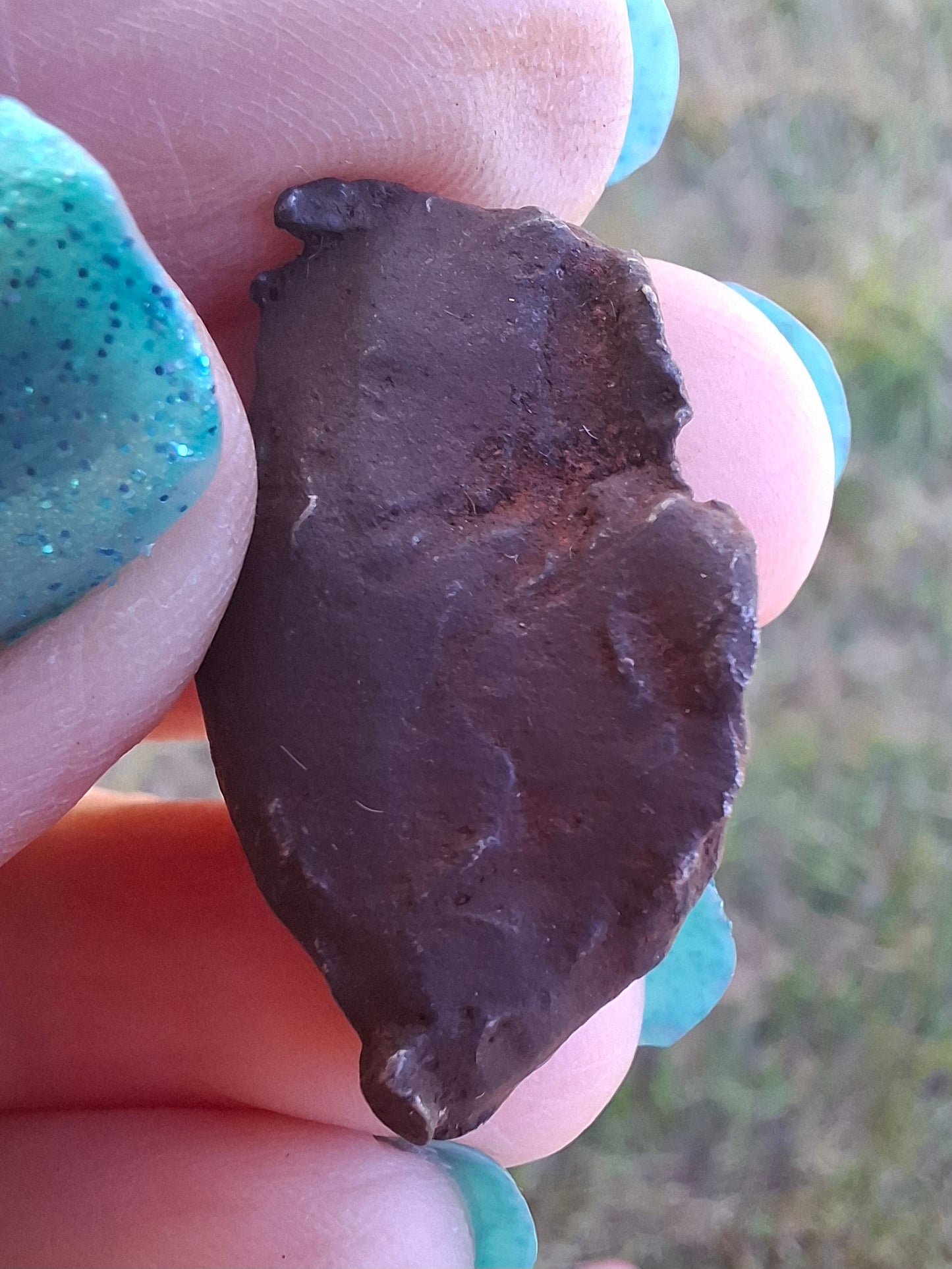 Gebel Kamil Iron Meteorite, 13.55g (Ref: K41)