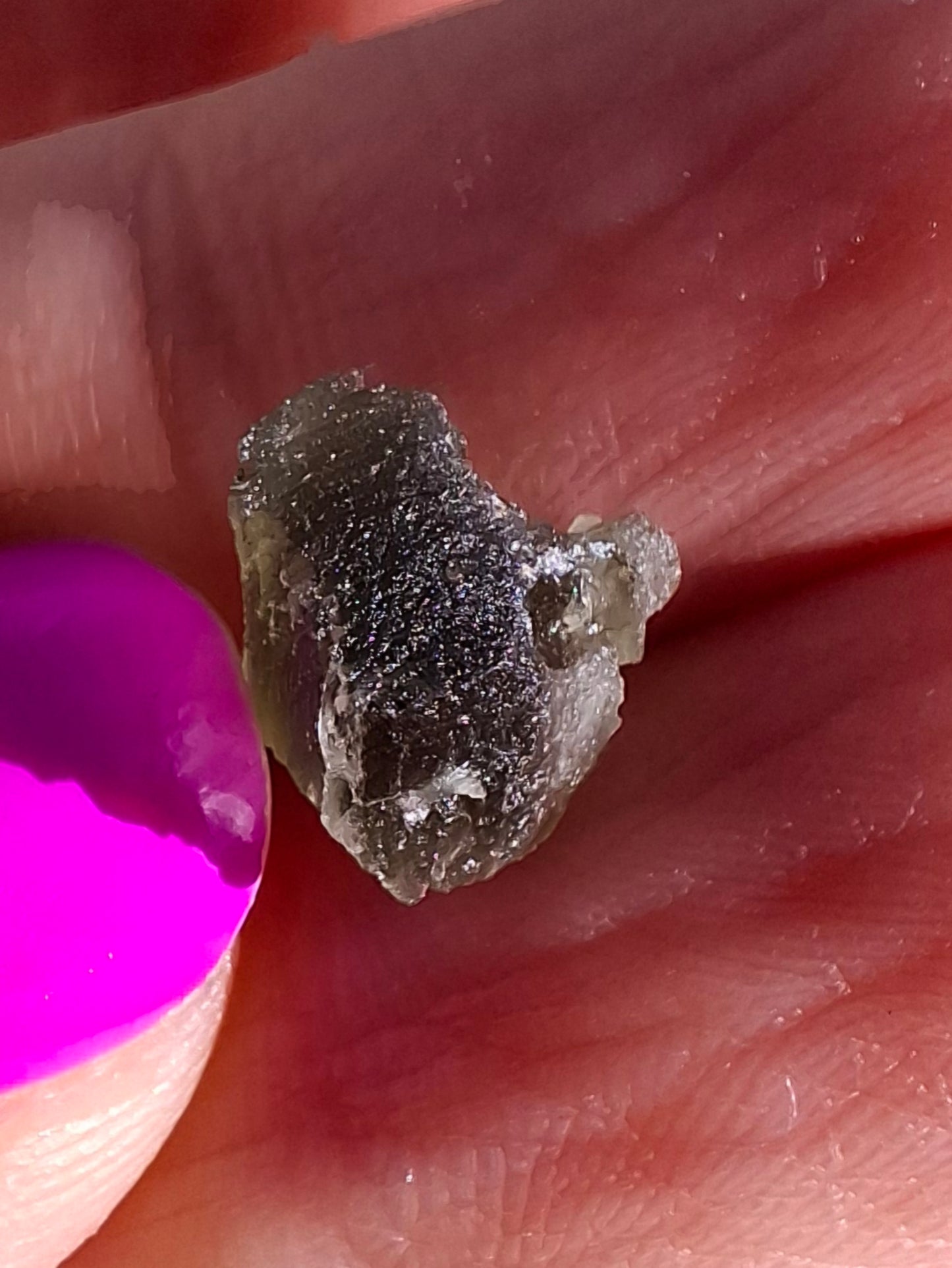 Moldavite Piece, 0.53g, Tektite (Ref: 1446)