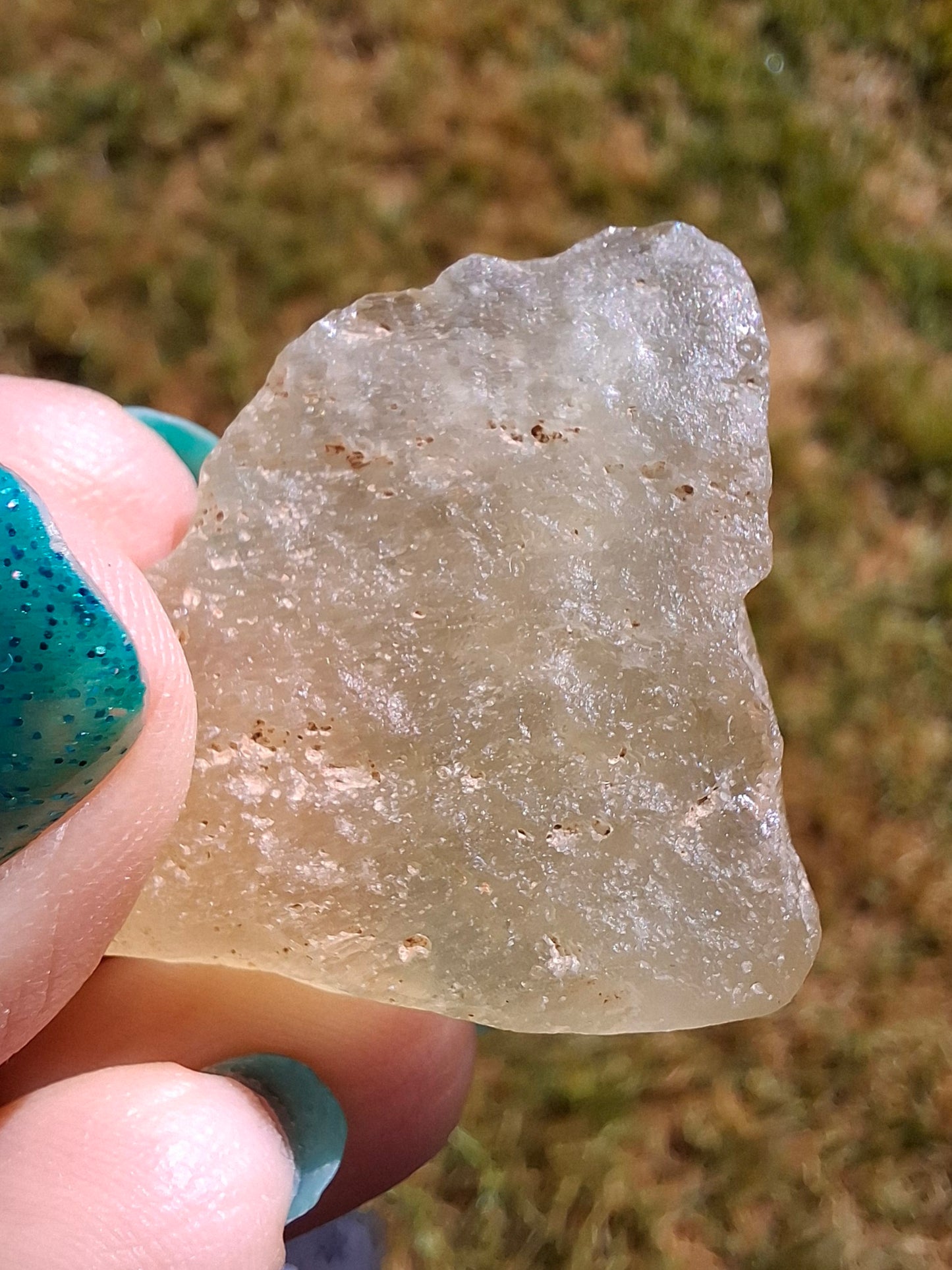 Libyan Desert Glass Piece, 11.78g, Tektite