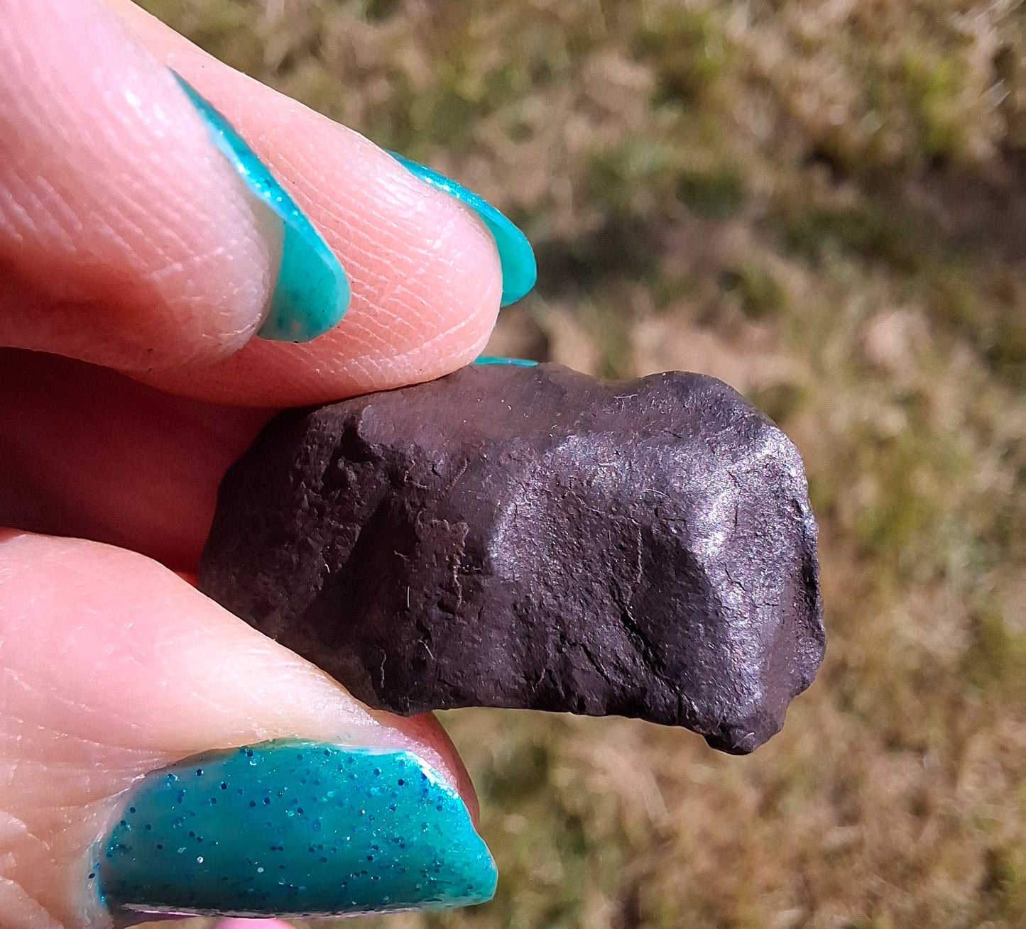 Gebel Kamil Iron Meteorite, 12.34g (Ref: K44)