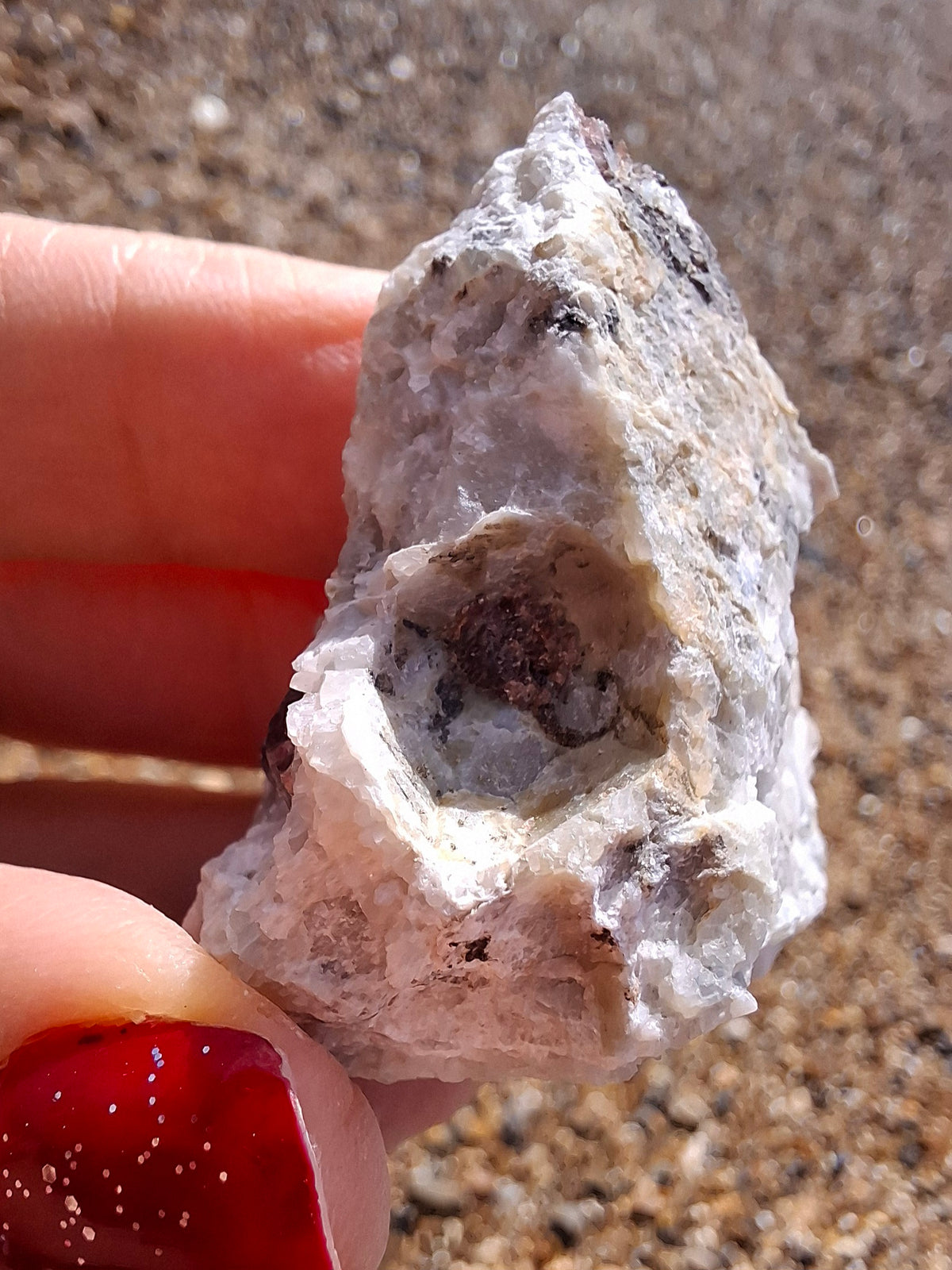 (Dig your own) Garnet in Matrix, Crystal (Ref: RG2)