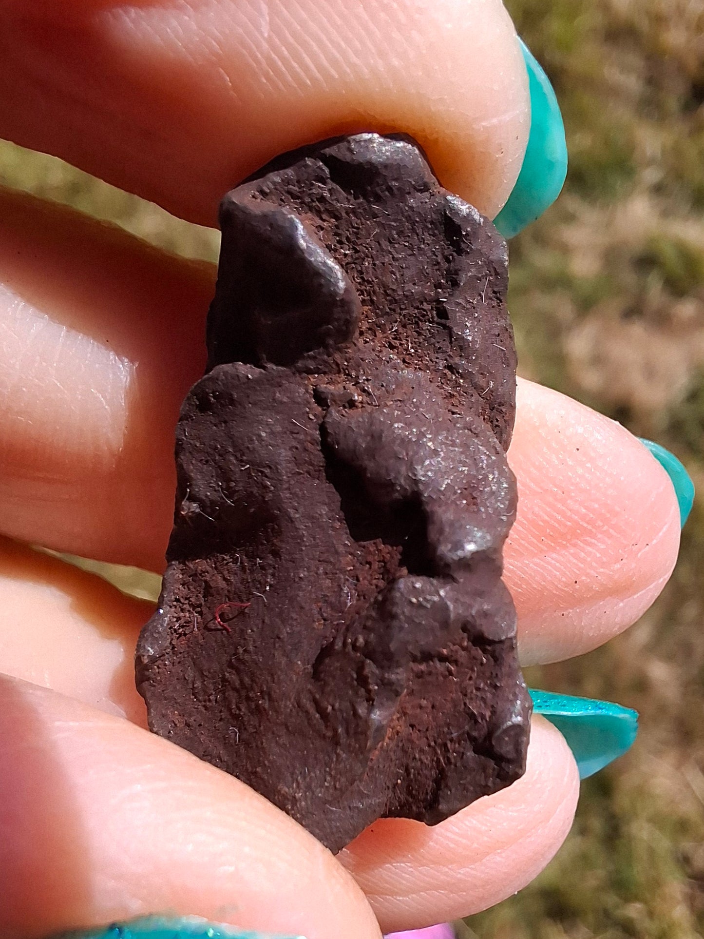 Gebel Kamil Iron Meteorite, 10.78g (Ref: K37)