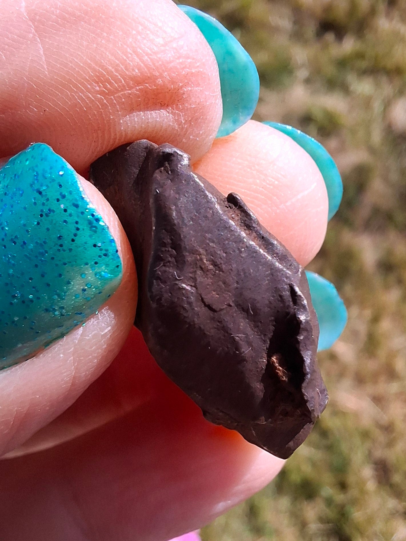 Gebel Kamil Iron Meteorite, 19.66g (Ref: K40)