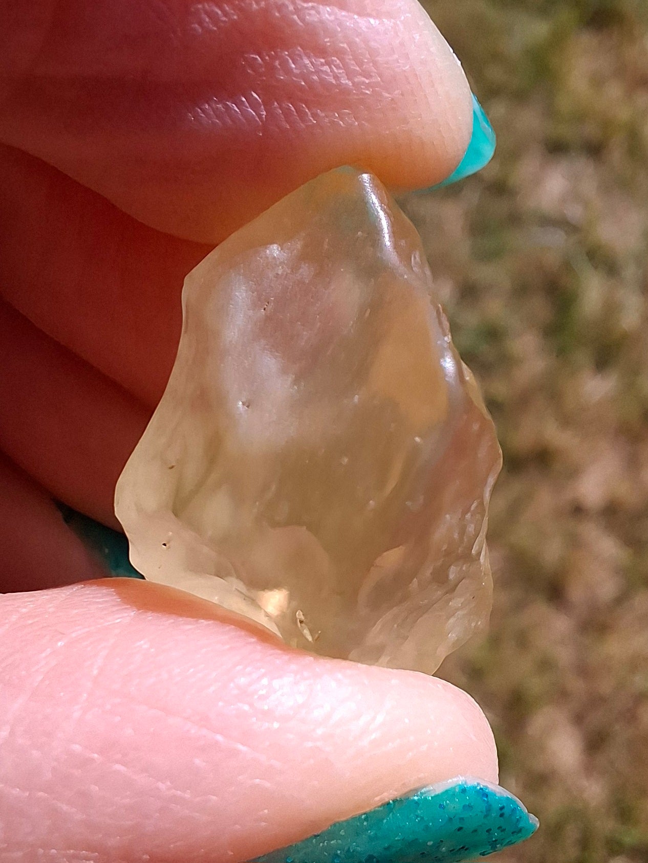 Libyan Desert Glass Piece, 5.58g, Tektite