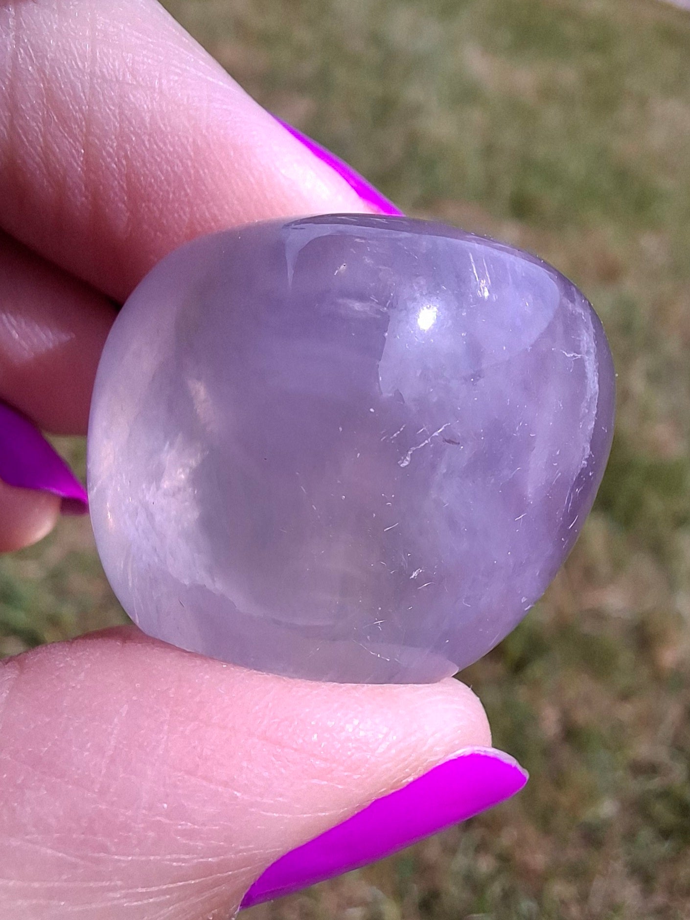 Fluorite, Tumble Stone, Crystal (Ref: T59)