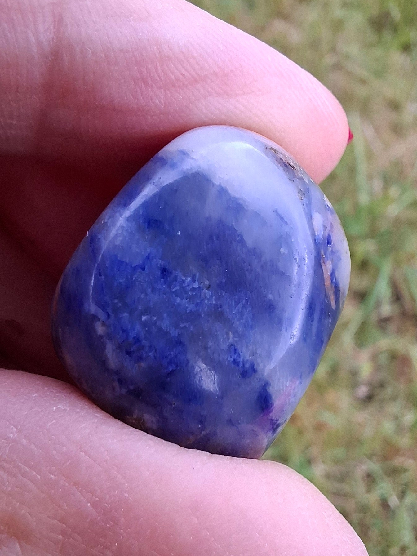Sodalite, Tumble Stone, Crystal (Ref: T152)
