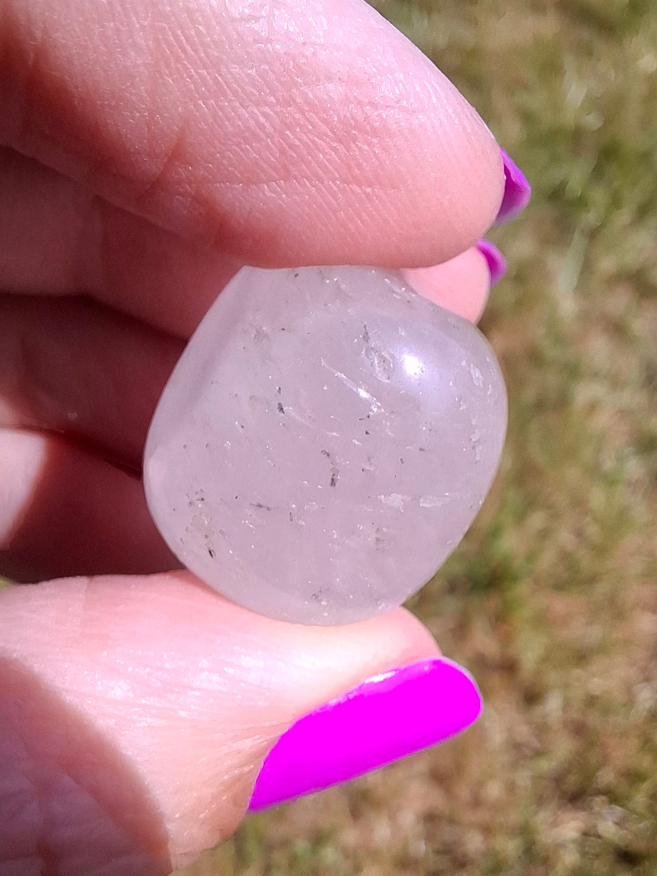 Clear Quartz, Tumble Stone, Crystal (Ref: T27)