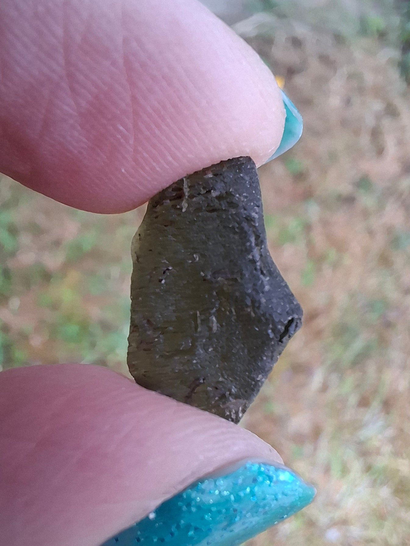 Moldavite Piece, 1.52g, Tektite (Ref: 1425)