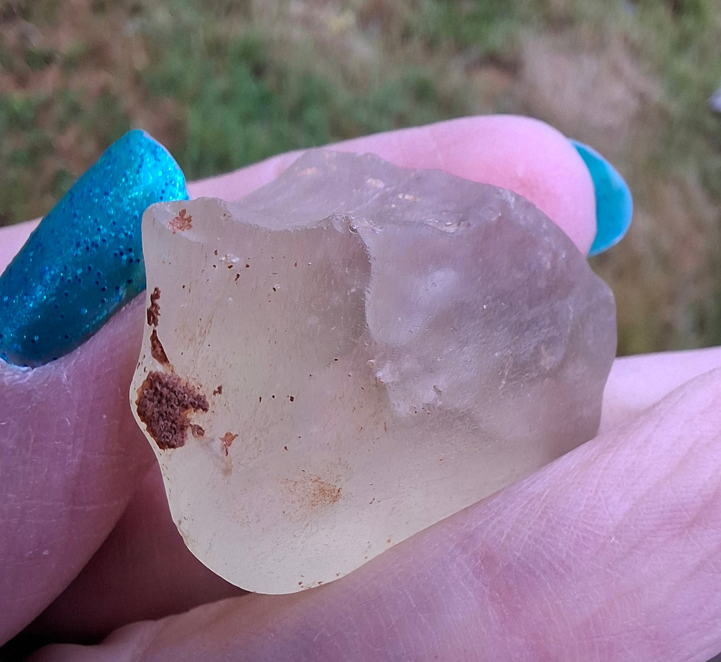 Libyan Desert Glass Piece, 16.55g, Tektite