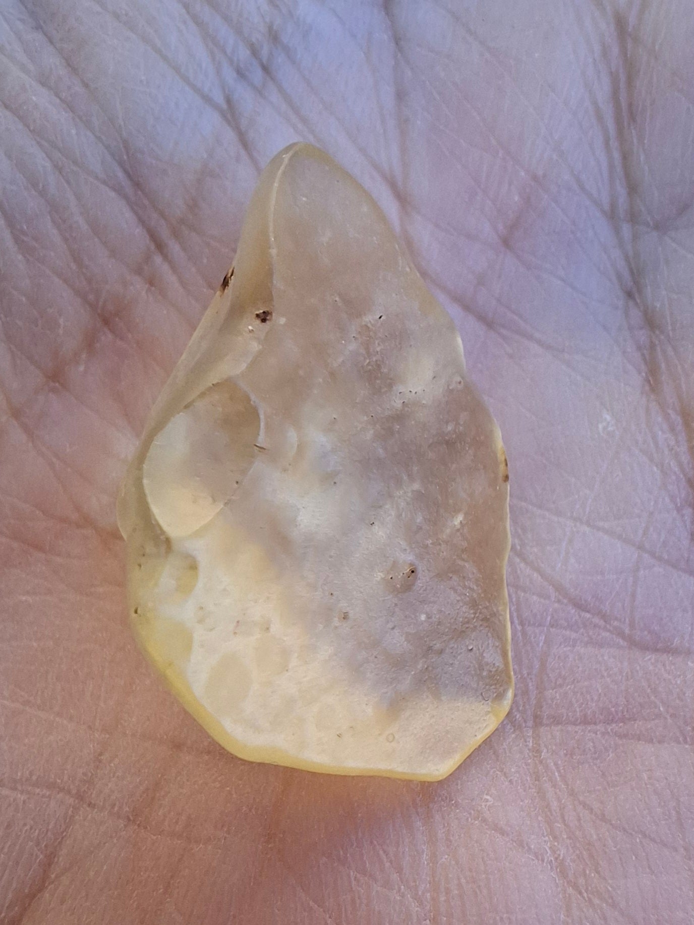 Libyan Desert Glass Piece, 4.76g, Tektite