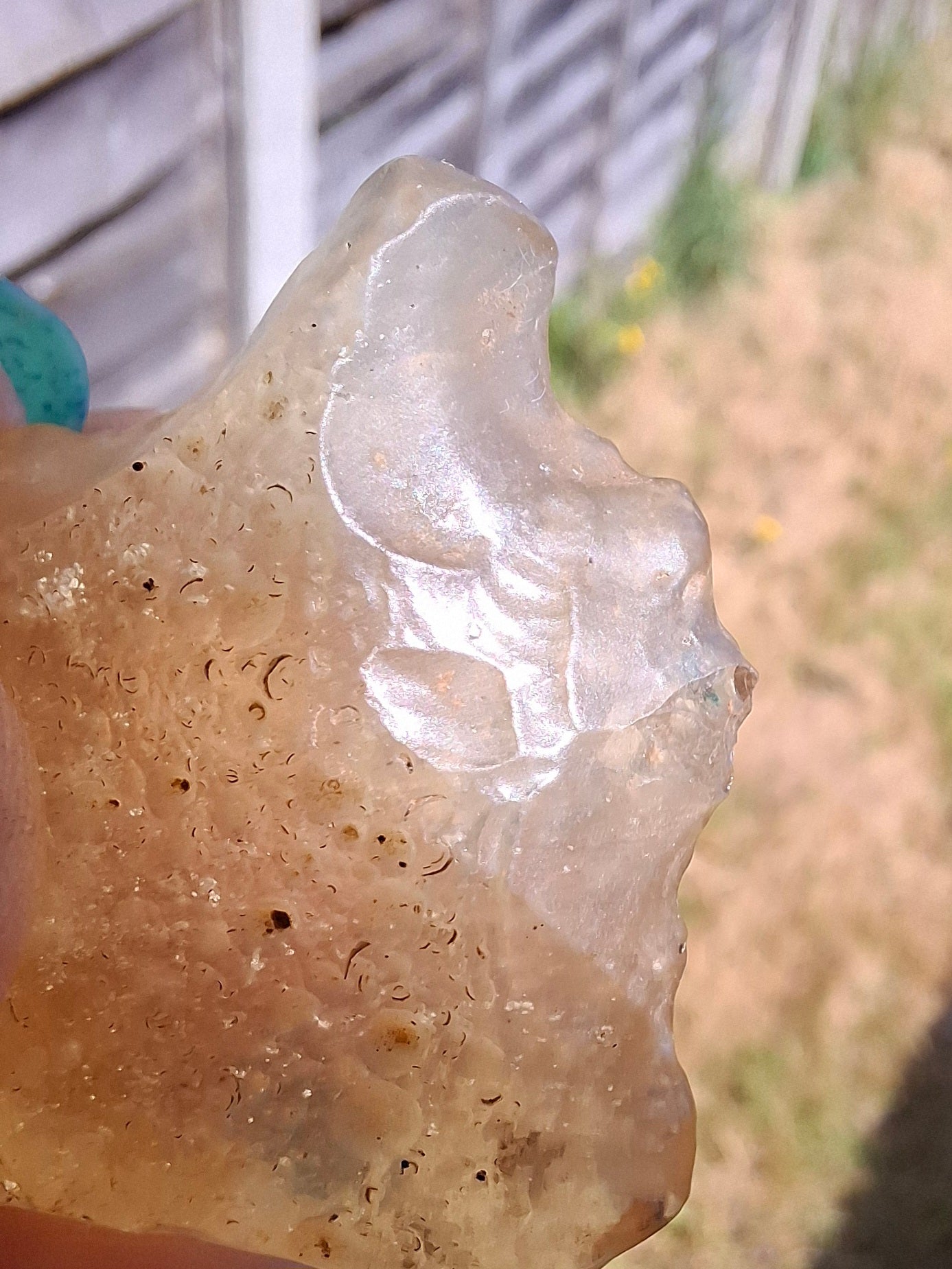 Libyan Desert Glass Piece, 15.20g, Tektite (Ref: LE276)