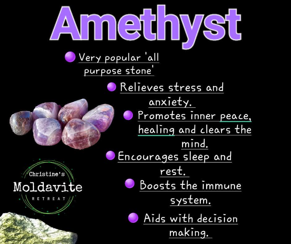 Amethyst, Tumble Stone, Crystal (Ref: T16)