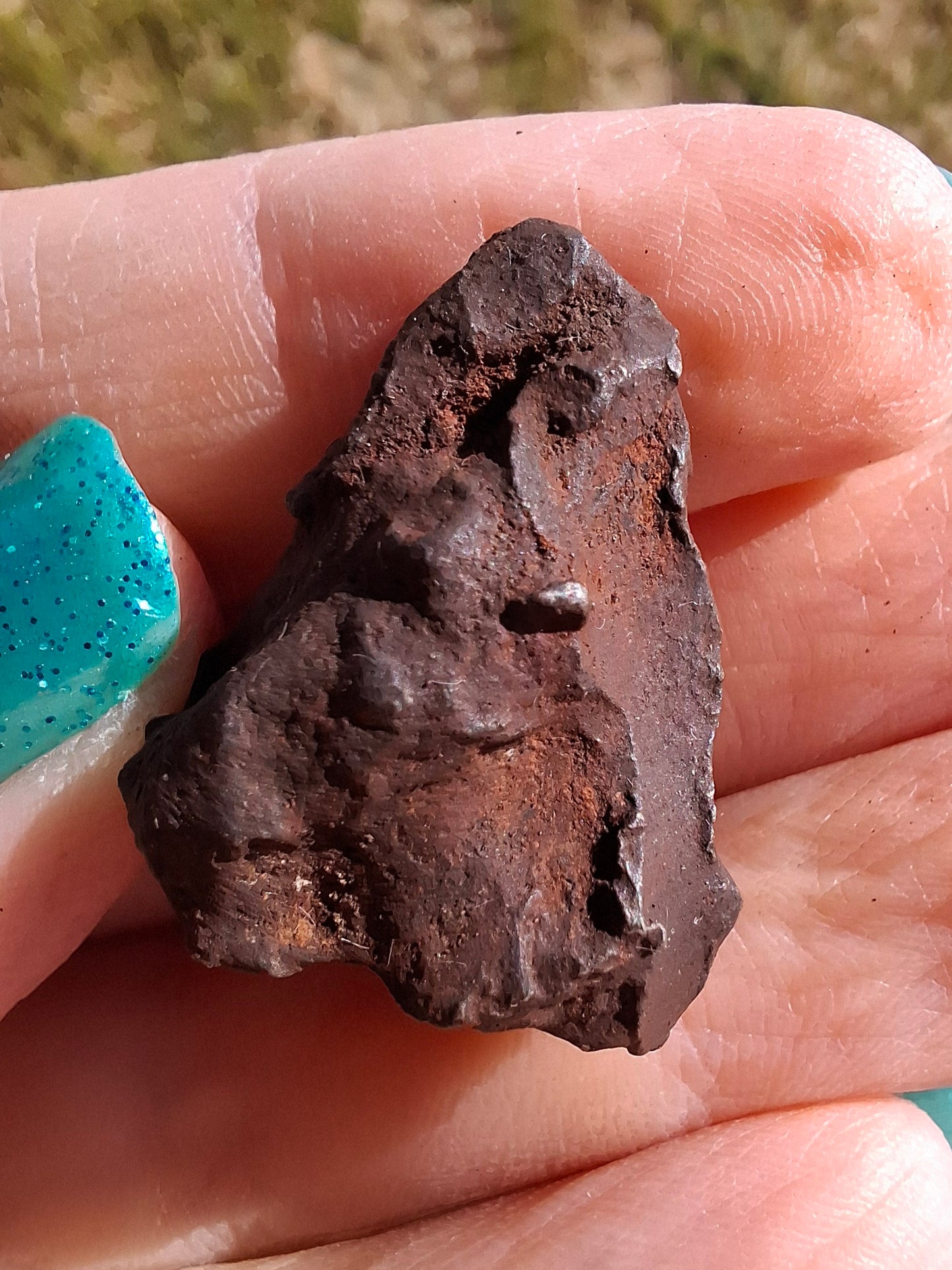 Gebel Kamil Iron Meteorite, 25.42g (Ref: K38)
