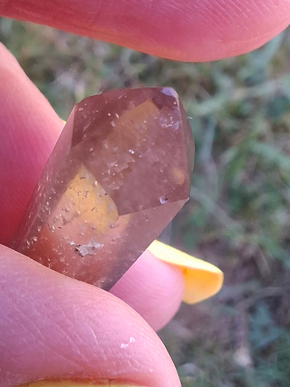 Libyan Desert Glass DT Carving, 4.22g, Tektite (Ref: LDT6)
