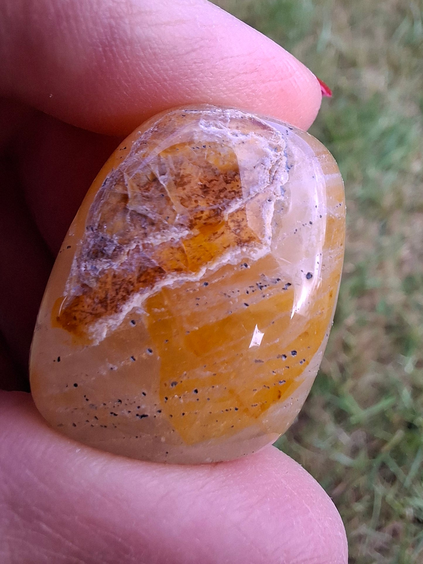 Golden Healer, Tumble Stone, Crystal (Ref: T191)