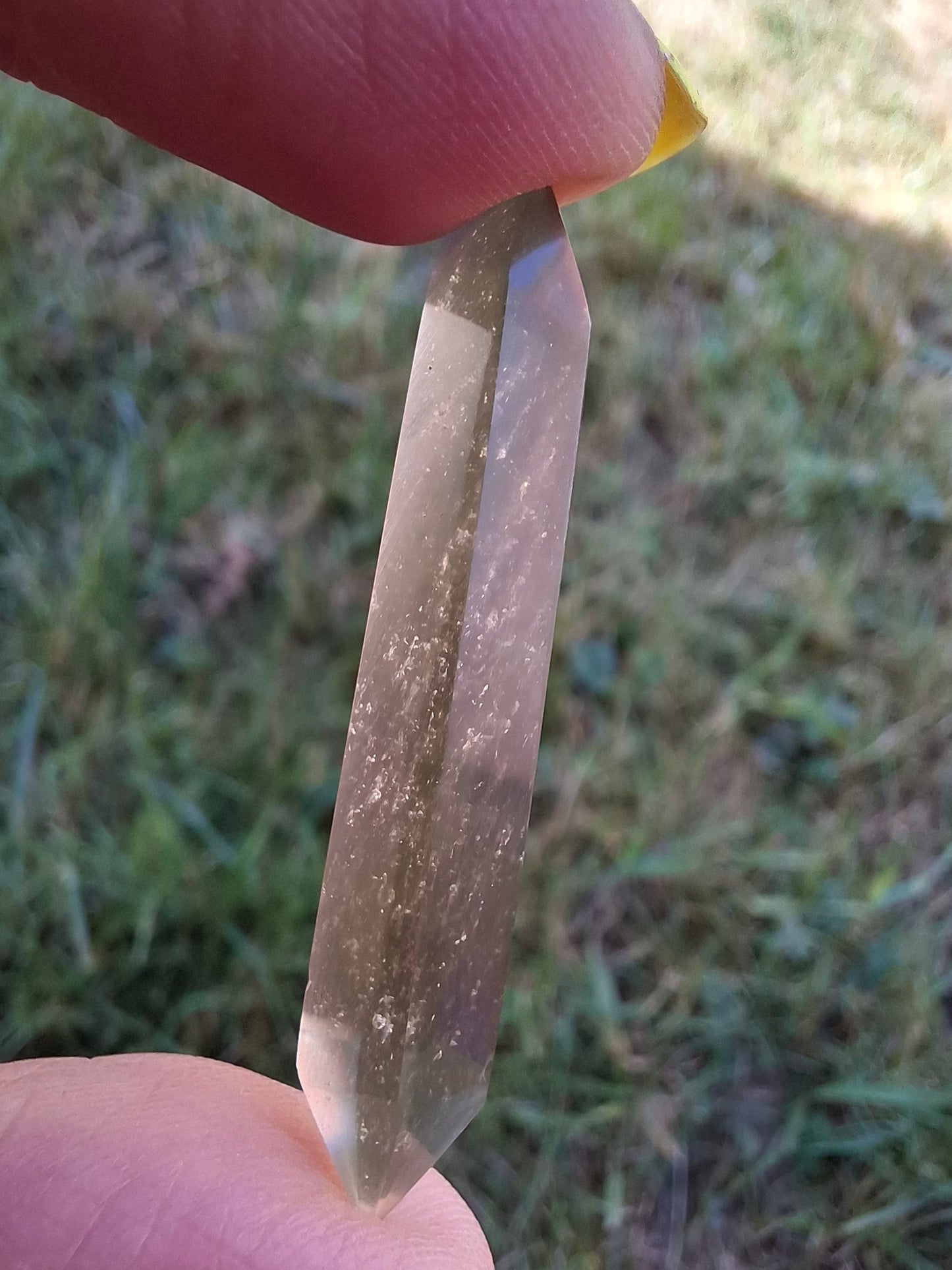Libyan Desert Glass DT Carving, 4.71g, Tektite (Ref: LDT2)