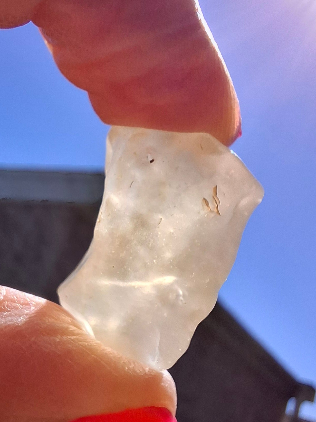 Libyan Desert Glass Piece, 7.46g, Tektite