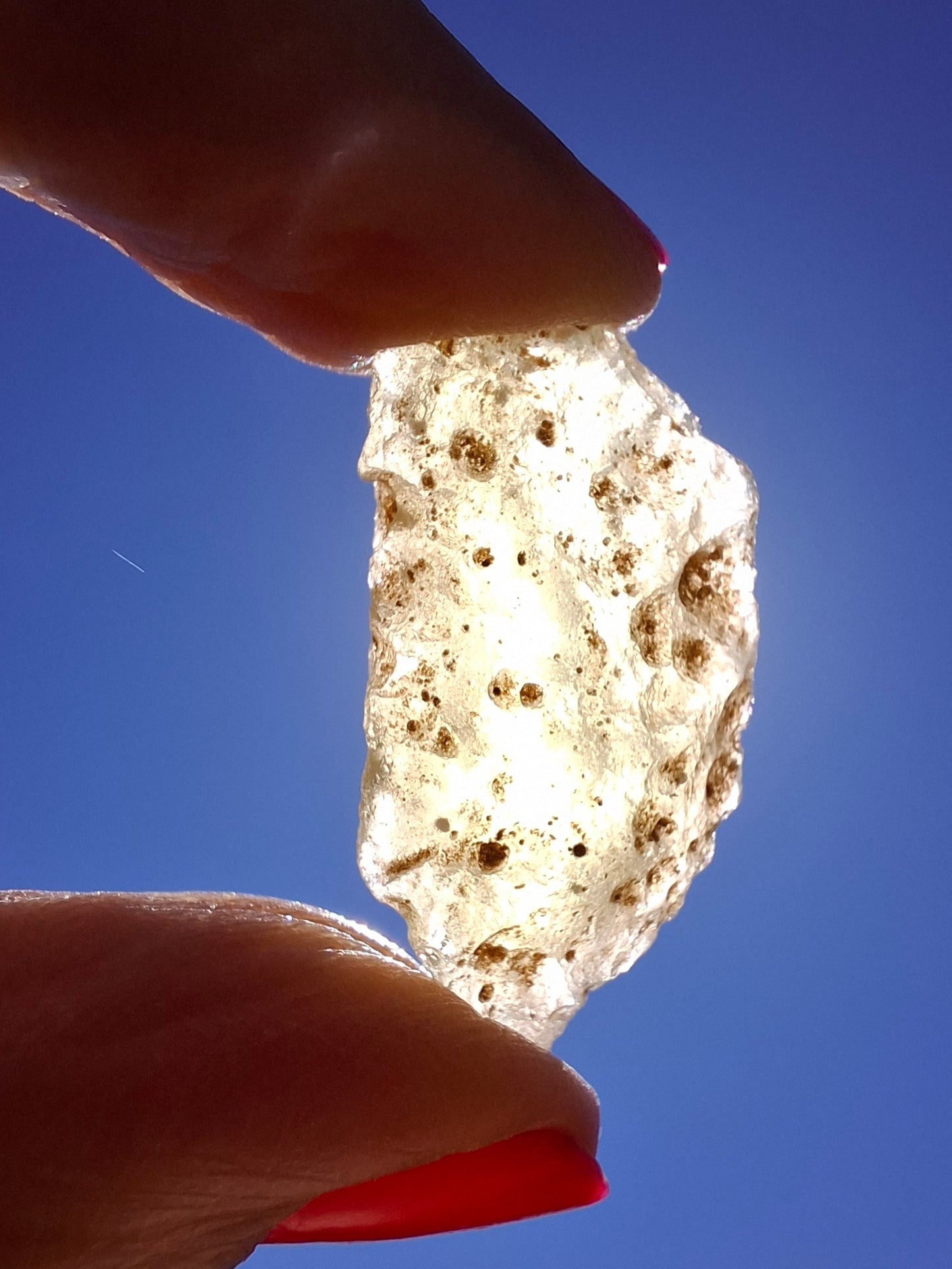 Libyan Desert Glass Piece 6.33g, Tektite