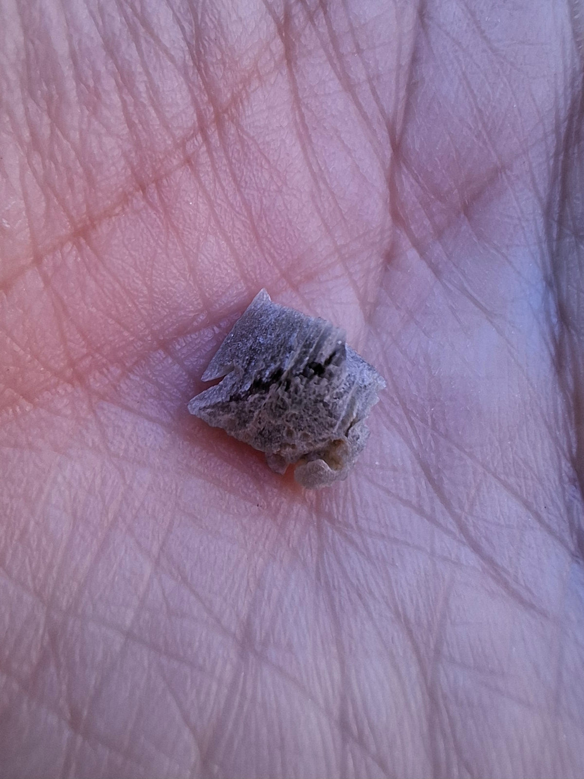 Moldavite Piece, SNOWFLAKE, FROSTED, BRUSNA, 0.36g, Tektite (Ref: 1506)