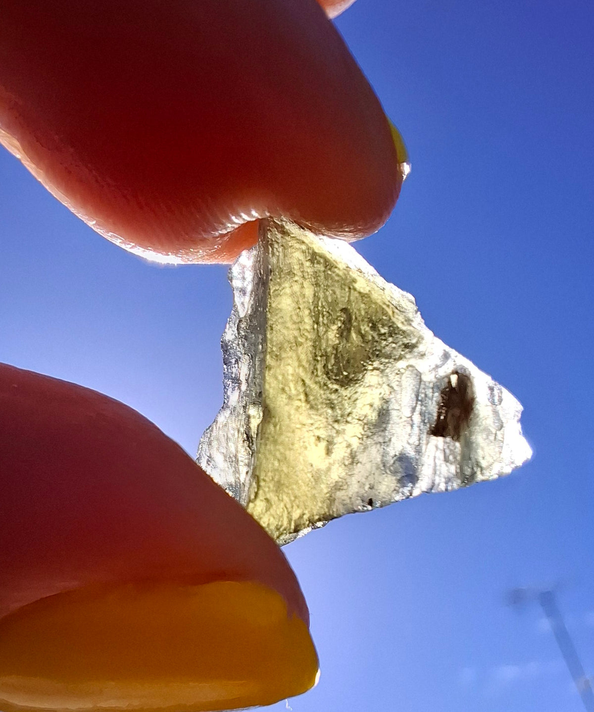 Moldavite Piece, 1.14g, Tektite (Ref: 1508)