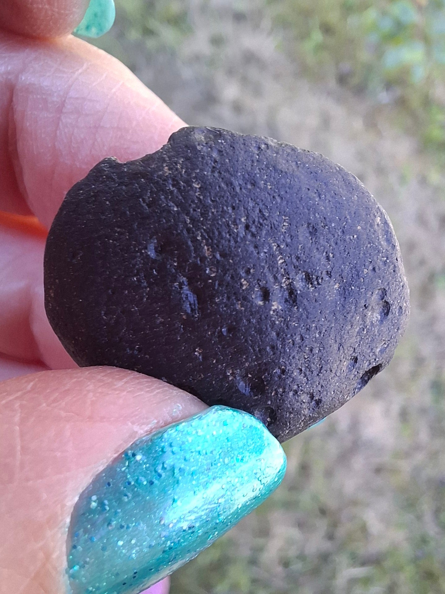 Philippinite (Rizalite), 7.48g, Tektite