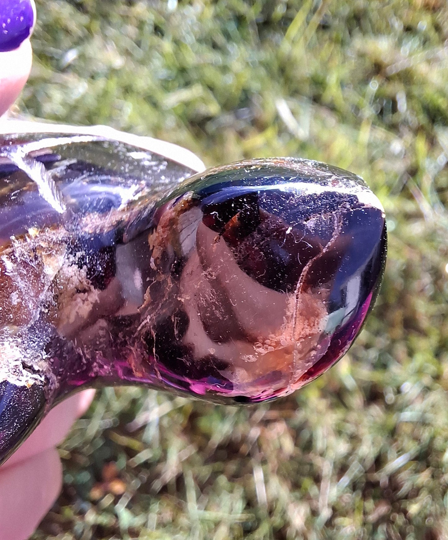 Red Amber Turtle, 56.87g, Carving, Fossil (Ref: TT2)