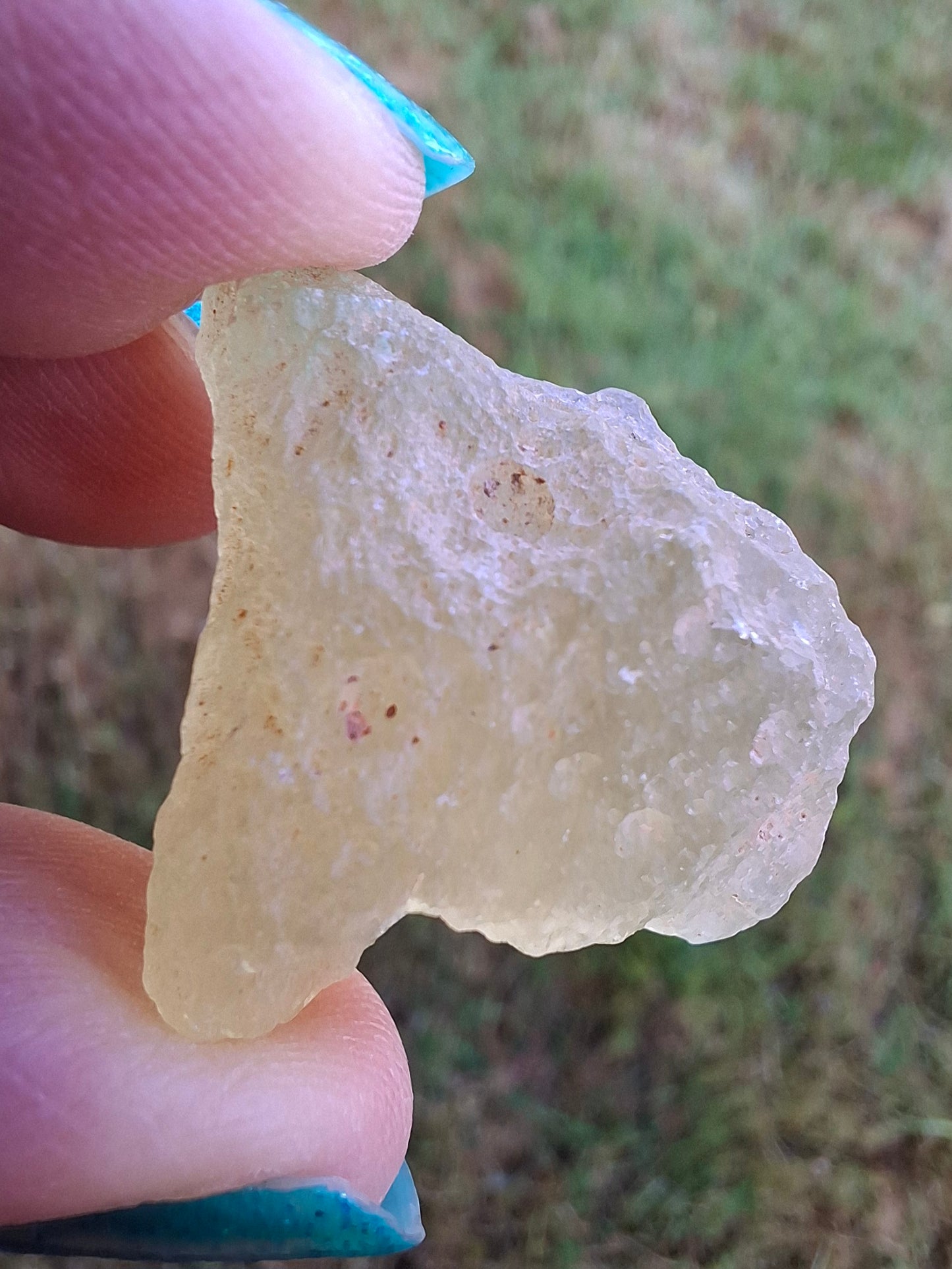 Libyan Desert Glass Piece, 10.15g, Tektite