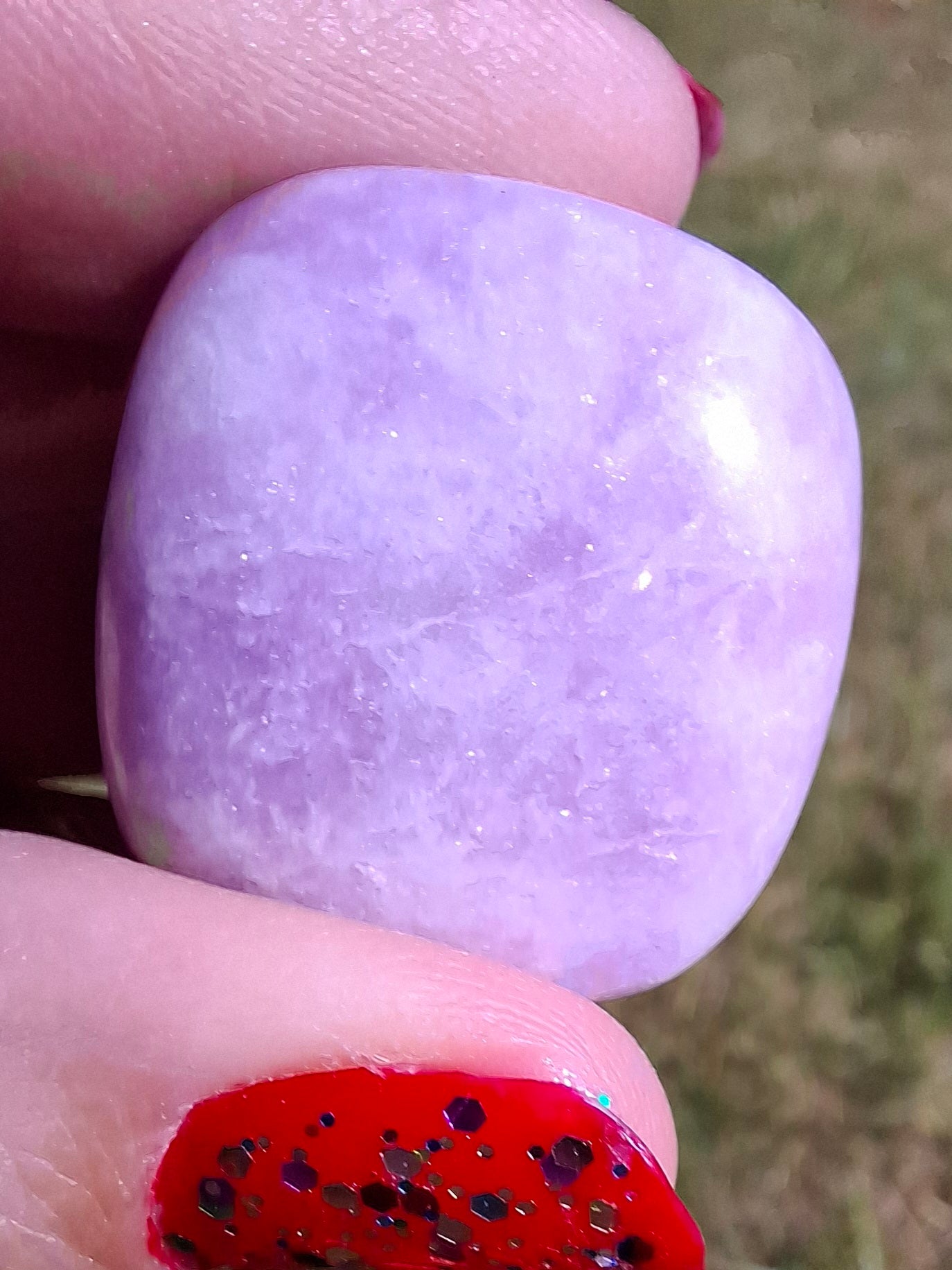 Lepidolite, Tumble Stone, Crystal (Ref: T116)