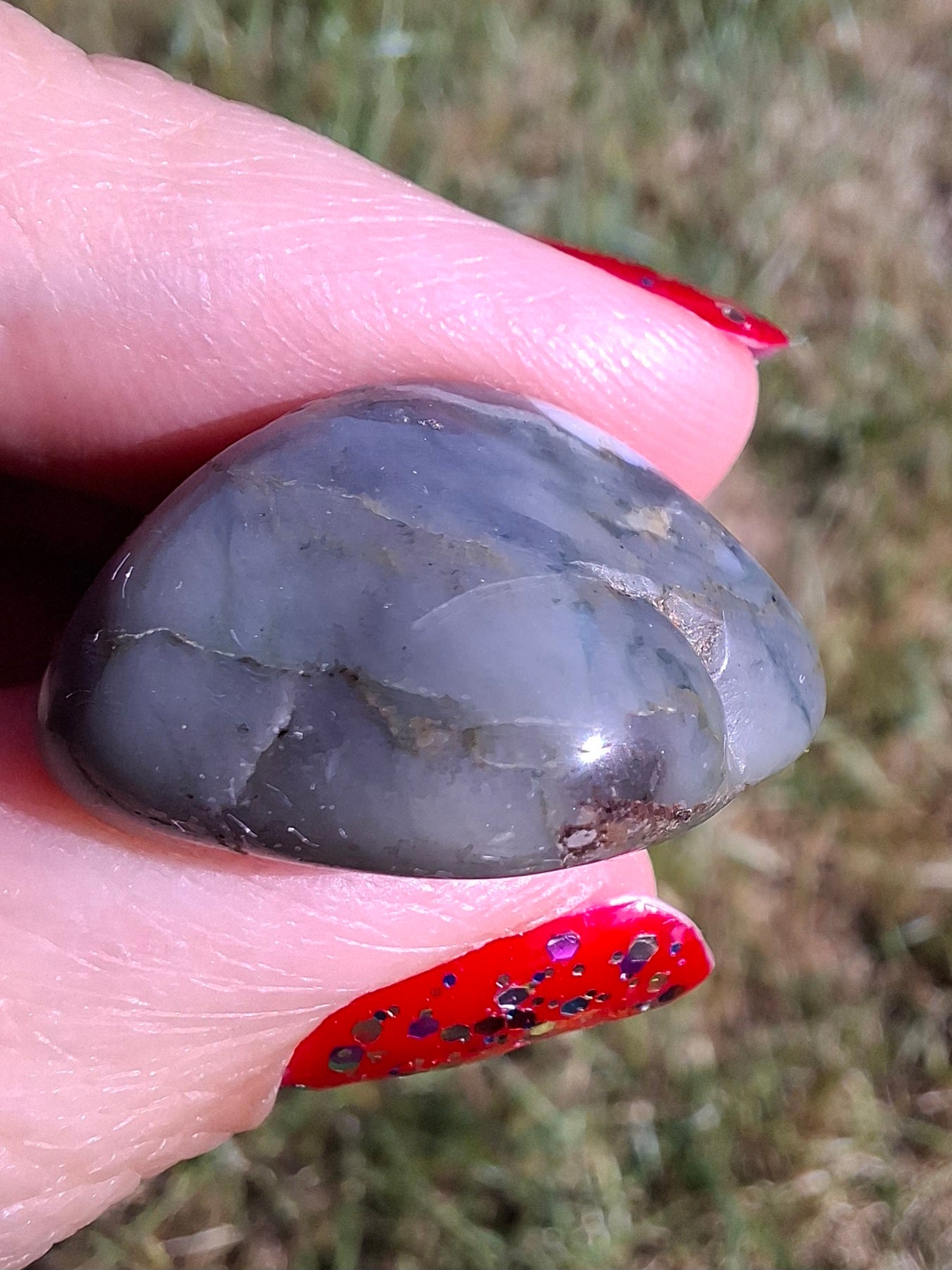 African Blood Stone, Tumble Stone, Crystal (Ref: T174)