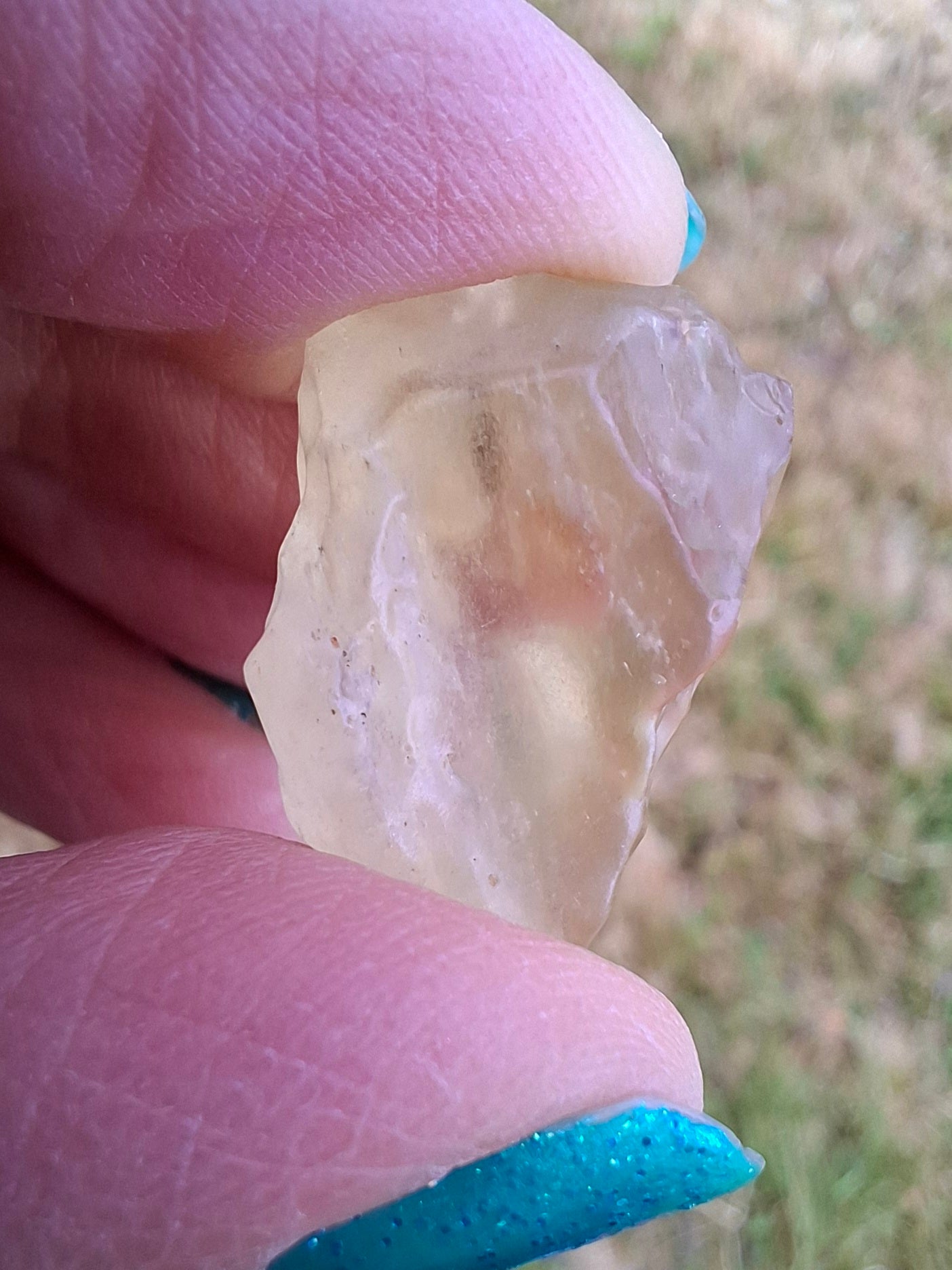 Libyan Desert Glass Piece, 5.58g, Tektite