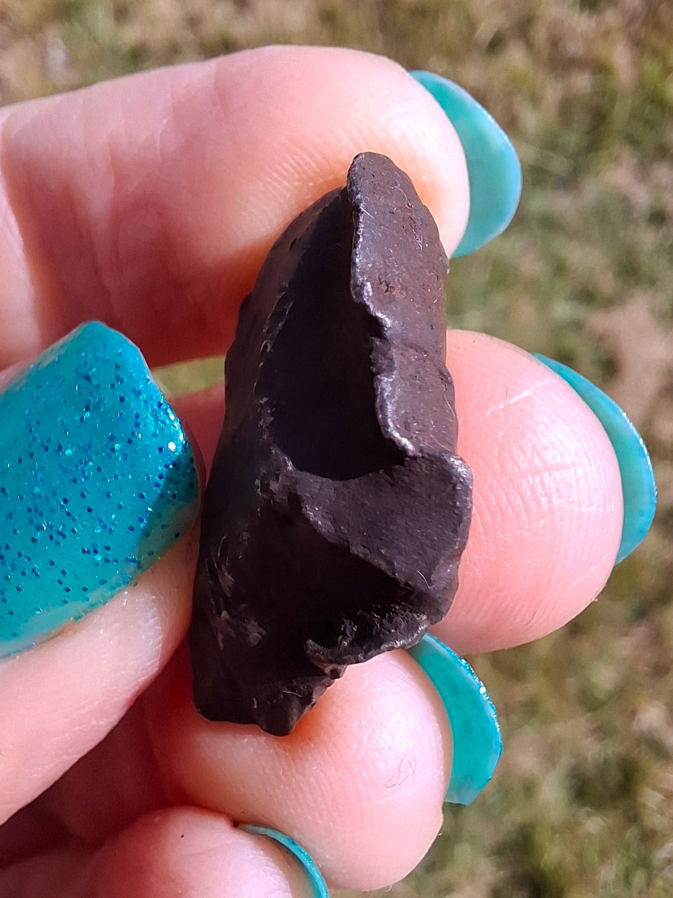 Gebel Kamil Iron Meteorite, 14.49g (Ref: K46)