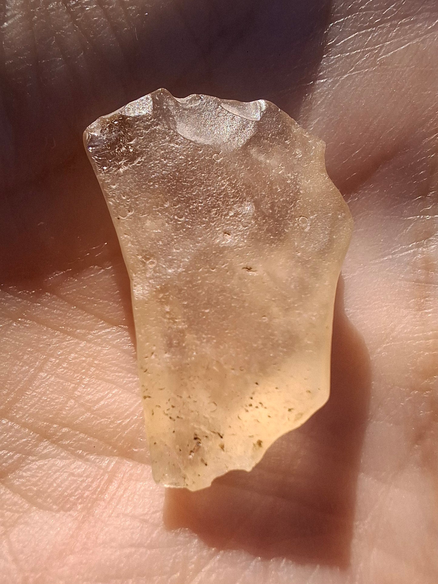 Libyan Desert Glass Piece, 3.04g, Tektite (Ref: LE12)