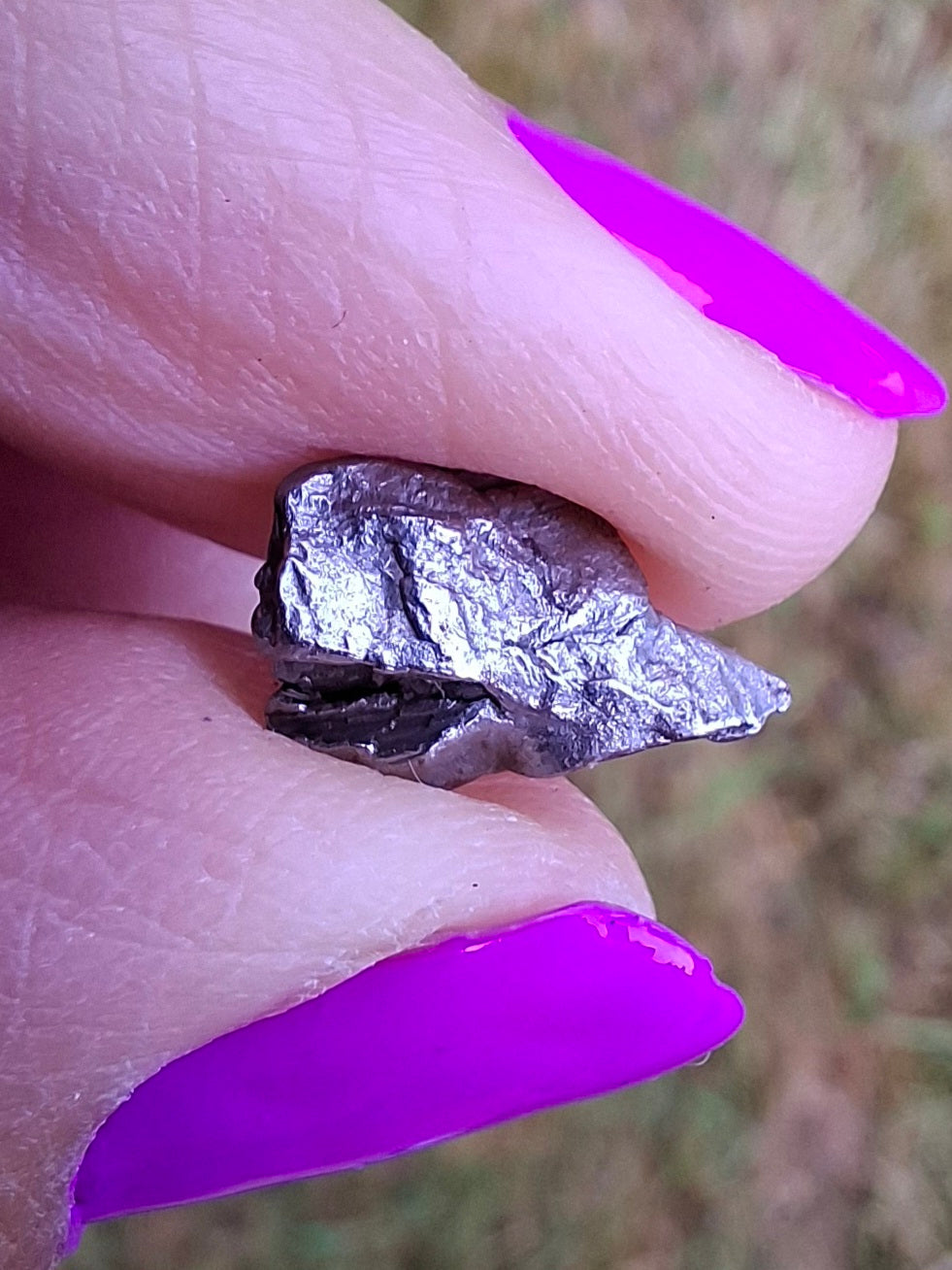 Campo del Cielo, 0.55g, Nickel Iron Meteorite (Ref: C3)