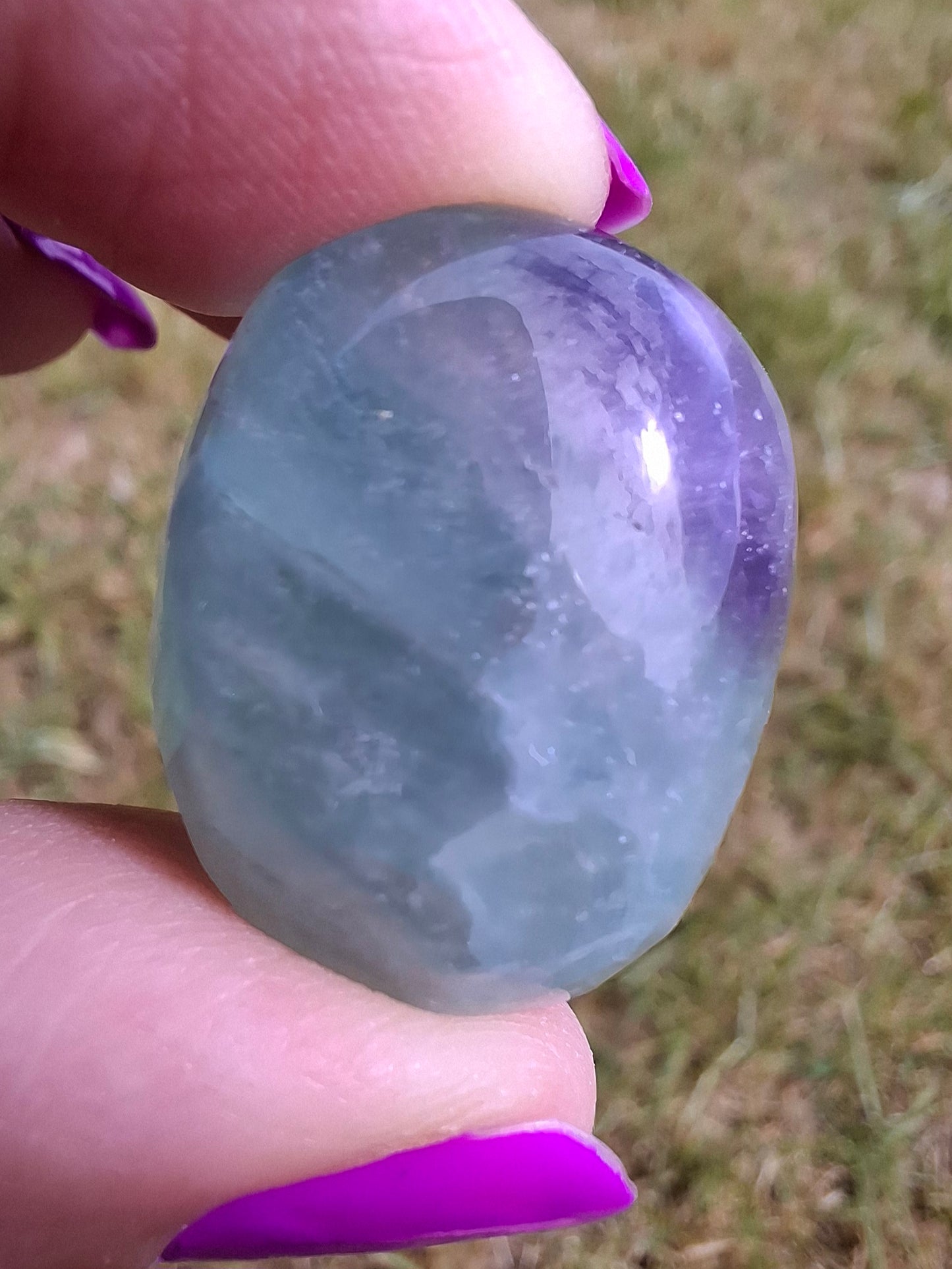 Fluorite, Tumble Stone, Crystal (Ref: T51)