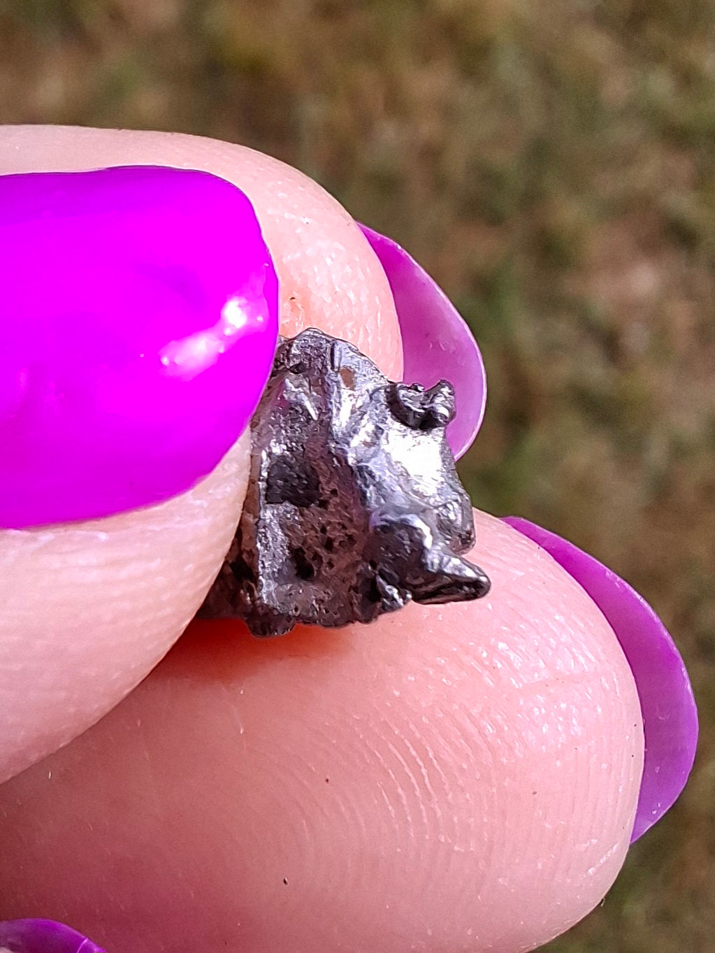 Campo del Cielo, 1.11g, Nickel Iron Meteorite (Ref: C14)