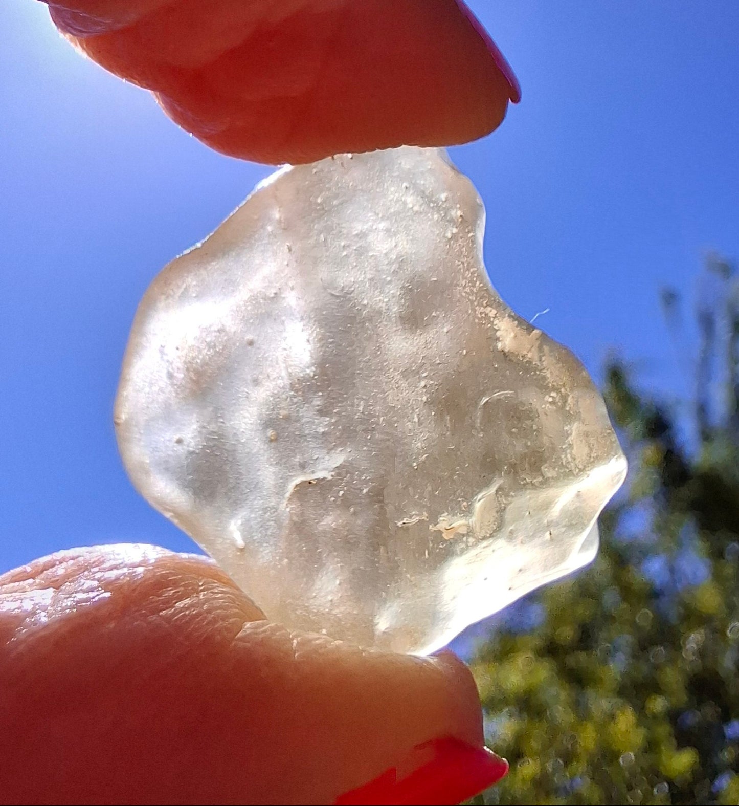 Libyan Desert Glass Piece, 5.70g, Tektite