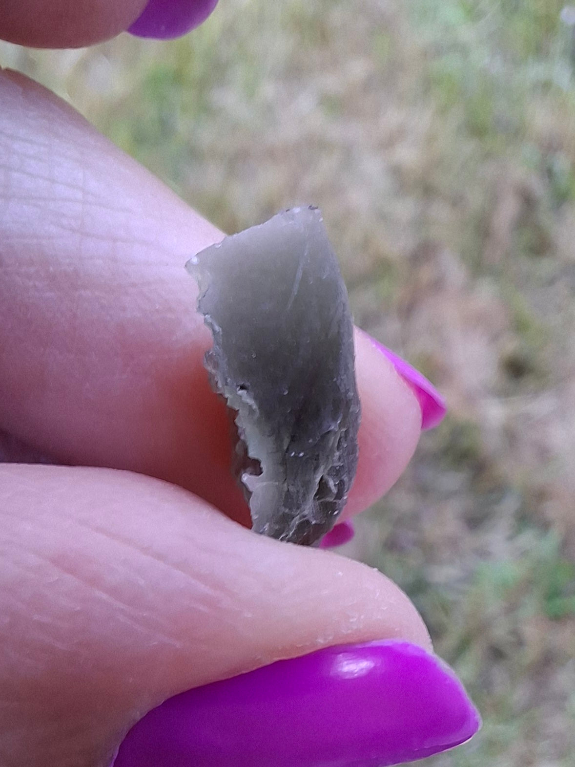 Moldavite Piece, 0.79g, Tektite (Ref: 1441)