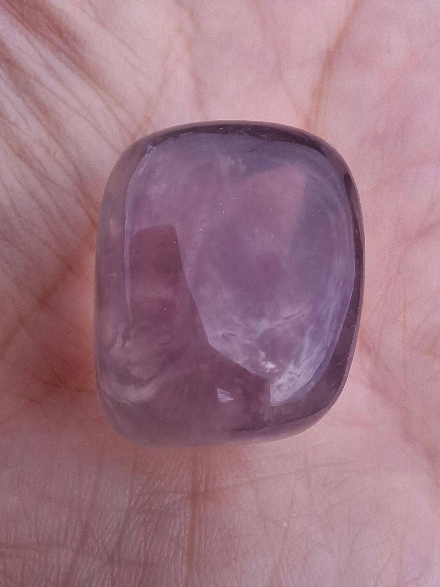 Fluorite, Tumble Stone, Crystal (Ref: T52)