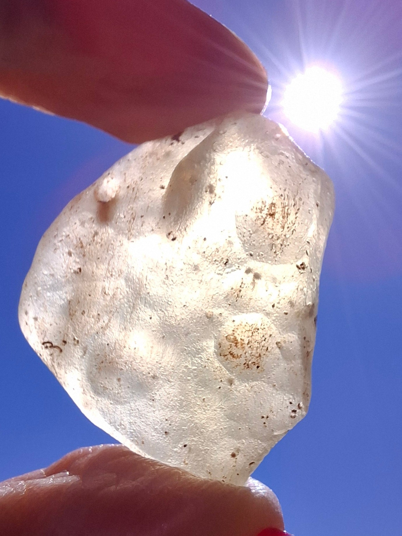 Libyan Desert Glass Piece, 12.30g, Tektite