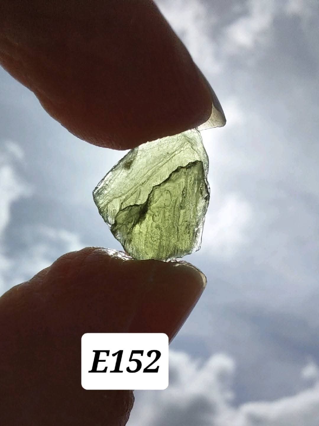 Moldavite Piece, 0.92g, Tektite (Ref: E152)