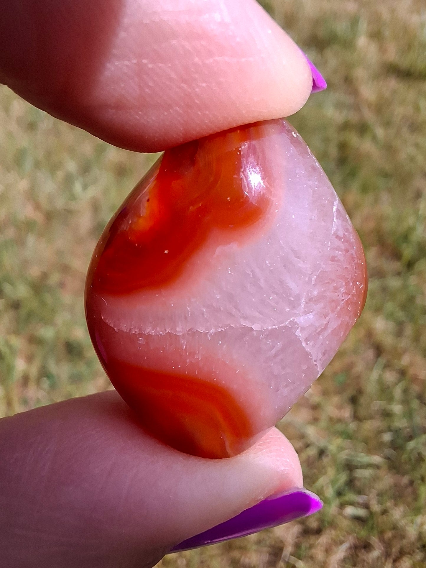 Carnelian, Tumble Stone, Crystal (Ref: T63)