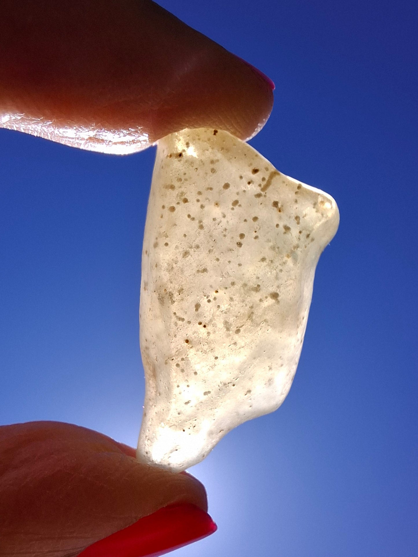 Libyan Desert Glass Piece, 6.49g, Tektite (Ref: LE277)