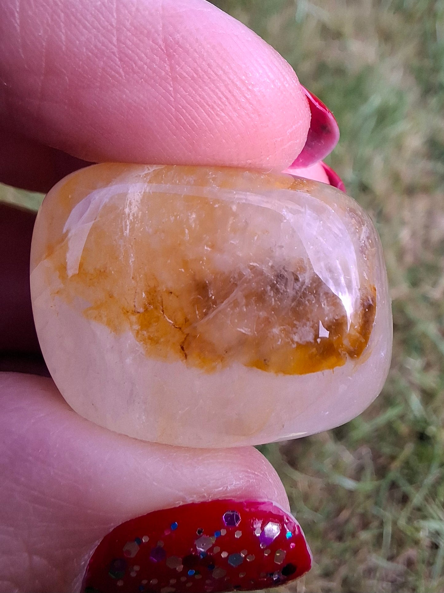 Golden Healer, Tumble Stone, Crystal (Ref: T193)