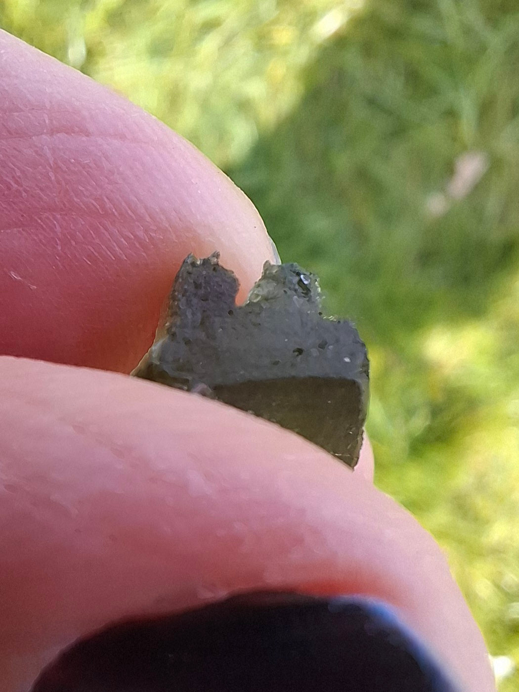 Moldavite Piece, 1.00g, Tektite (Ref: 1398)