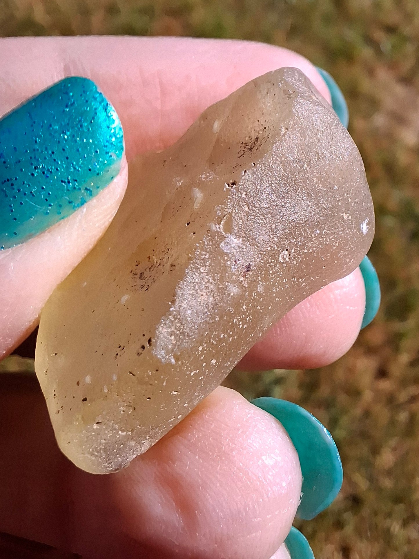 Libyan Desert Glass Piece, 12.30g, Tektite