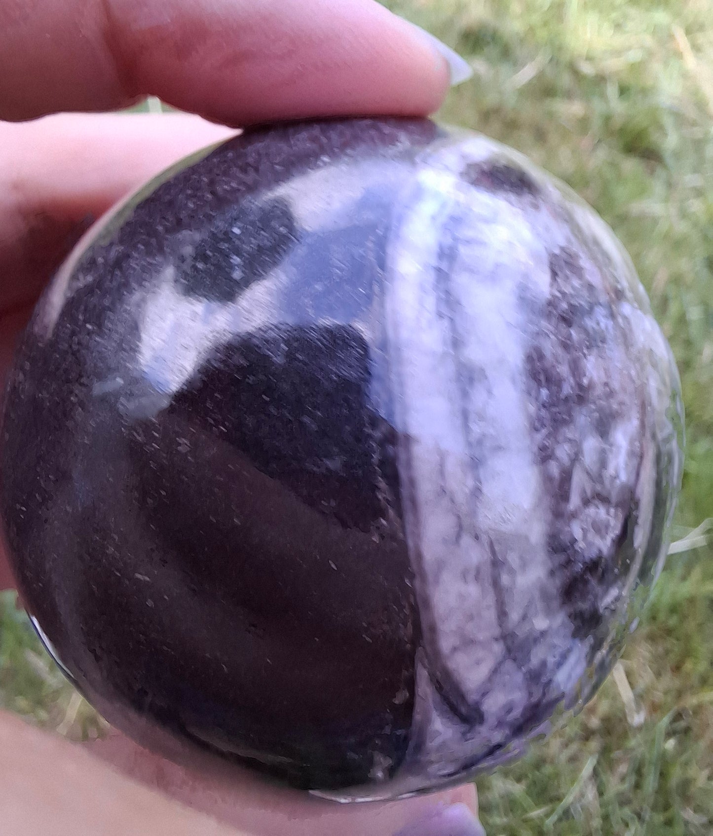 Orthoceras Sphere, Fossil (Ref: OS4)